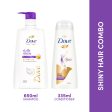 Dove Daily Shine Shampoo 650ml & Conditioner 335ml (Combo Pack) Hot on Sale