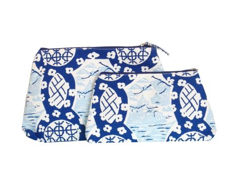 Canton in Blue Travel Bag, Large and Small Supply