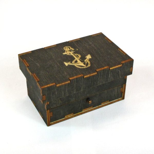 Trinket Boxes-Black Discount