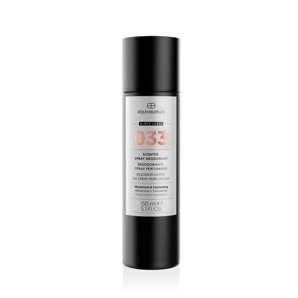 Deodorante spray profumato Black Label 033 Online Hot Sale