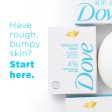 Dove Exfoliate Away  Beauty Bar with 4% Refining serum + AHA, 375g (125g x 3) Online Hot Sale