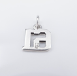 James Avery Ivy League Number 61 Charm Sterling Silver $58 7 16  CHS1996 For Sale