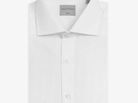 Camicia piquet bianca slim Supply