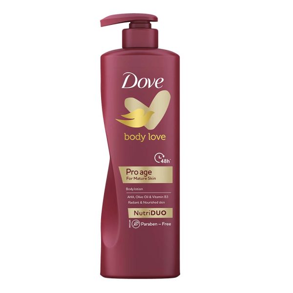 Body Love Pro Age Body Lotion for Mature Skin, Paraben Free 400ml Online Hot Sale