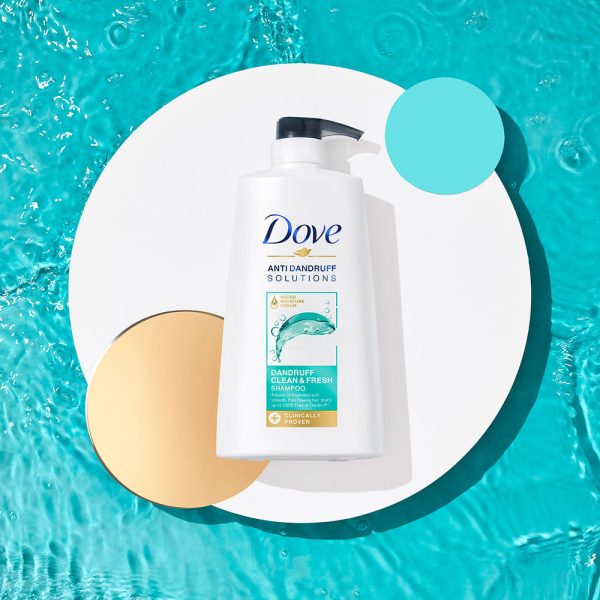 Dove Dandruff Clean & Fresh Shampoo, 650ml Hot on Sale