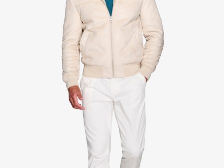 Bomber ecosuede ghiaccio on Sale