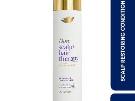 Dove Scalp+Hair Therapy Sulphate Free Density Boost Restoring Conditioner- Niacinamide&Zinc-Peptides Online now