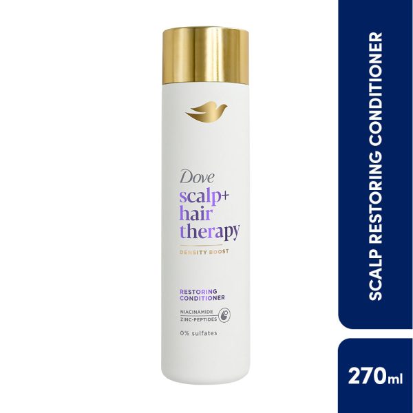 Dove Scalp+Hair Therapy Sulphate Free Density Boost Restoring Conditioner- Niacinamide&Zinc-Peptides Online now