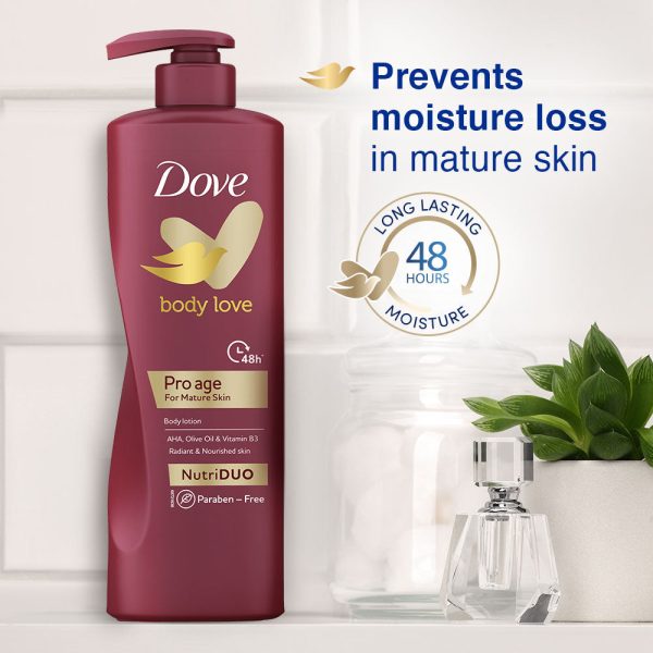 Body Love Pro Age Body Lotion for Mature Skin, Paraben Free 400ml Online Hot Sale