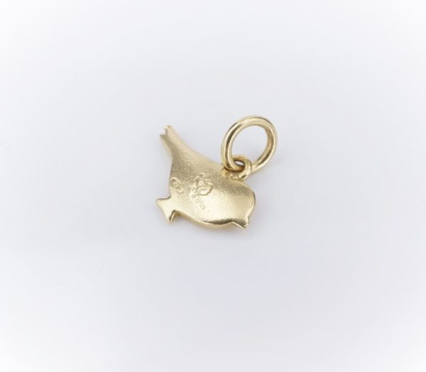 Pomellato 18k Gold Small Sparrow Charm Pendant Dodo by 1 2  CHS1699 on Sale