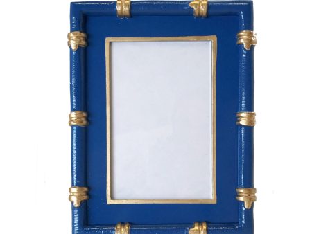 Bamboo Frame in Navy Online Hot Sale