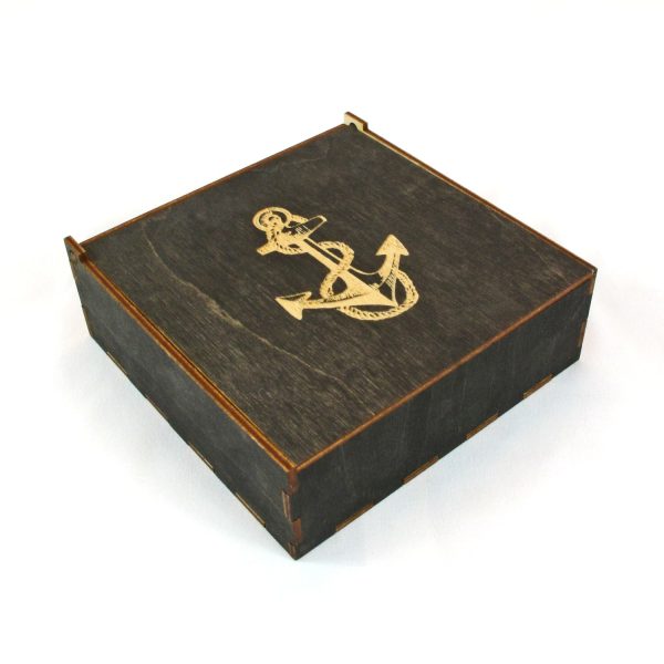 Square Gift Box - Black on Sale