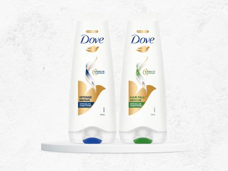 Dove Intense Repair & Hair Fall Rescue Conditioner 175ml (Combo Pack) on Sale