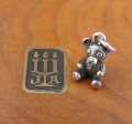 James Avery Teddy Bear Charm 3D Sterling Silver Rare Retired CHS1767 Discount