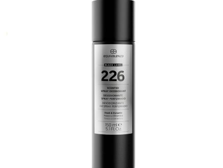 Deodorante spray profumato Black Label 226 Online now