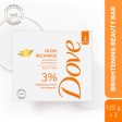 Dove Glow Recharge Exfoliating Beauty Bar with 3% Brightening serum + Vitamin C, 375g (125g x 3) Cheap