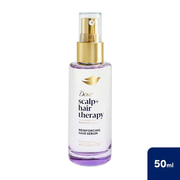 Dove Scalp+Hair Therapy Density Boost Reinforcing Hair Serum with 1% Pro-Lipids & Multi-peptides Online Hot Sale