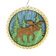 Layered Ornament - Moose For Sale