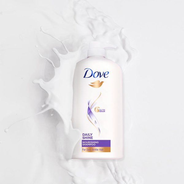 Dove Daily Shine Shampoo 1L & Conditioner 335ml(Combo Pack) on Sale