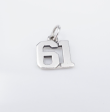 James Avery Ivy League Number 61 Charm Sterling Silver $58 7 16  CHS1996 For Sale