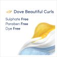 Dove Beautiful Curls Sulphate Free Shampoo 380ml, For Curly Hair For Sale