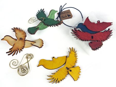 Build-Able Bird Ornament - Set of 5 Cheap