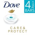 Dove Care & Protect Moisturising Cream Beauty Bathing Bar, 100g (Buy 3 & Get 1 Free) Fashion