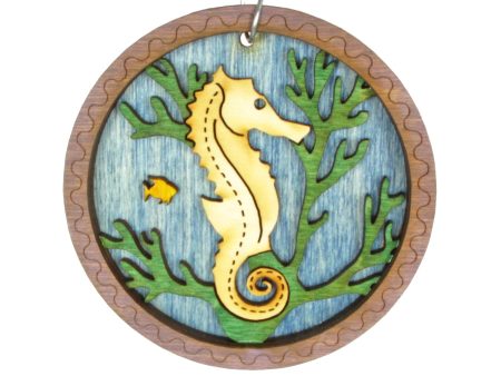 Layered Ornament - Seahorse For Cheap