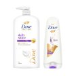 Dove Daily Shine Shampoo 1L & Conditioner 175ml (Combo Pack) For Discount