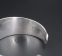 James Avery Ribbed Fluted Cuff Bracelet Sterling Silver Rare HTF 6.5  BS2786 Fashion