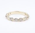 14k Gold Diamond Anniversary Band Ring Half Eternity 1 2 ctw Size 6 RG4206 Supply