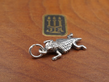 James Avery Horned Toad Lizard Charm 3D Sterling Silver 3 4  Retired CHS1875 Hot on Sale