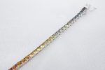 NEW 14k White Gold 7.5 ctw Natural Sapphire Rainbow Tennis Bracelet 7.5  BG894A For Discount