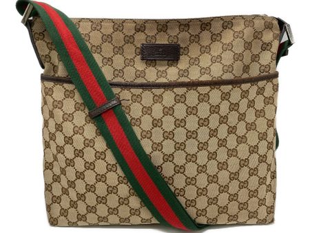 [Pre-owned] GUCCI GG Canvas Shoulder Bag 189751 Cheap