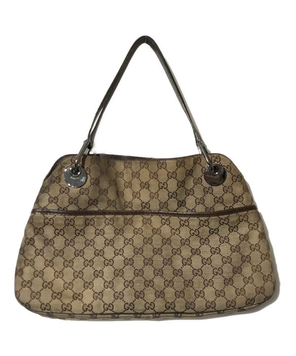 [Pre-owned] GUCCI GG canvas tote bag 121023 Discount