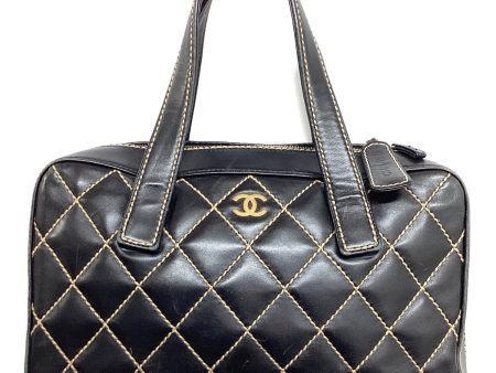 [Pre-owned] CHANEL Coco Mark Wild Stitch Handbag A18121 A18121 Discount