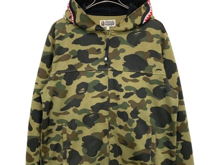 [Pre-owned] A BATHING APE 1ST CAMO WINDSTOPPER SHARK HOODIE 001lje301015x Online Sale